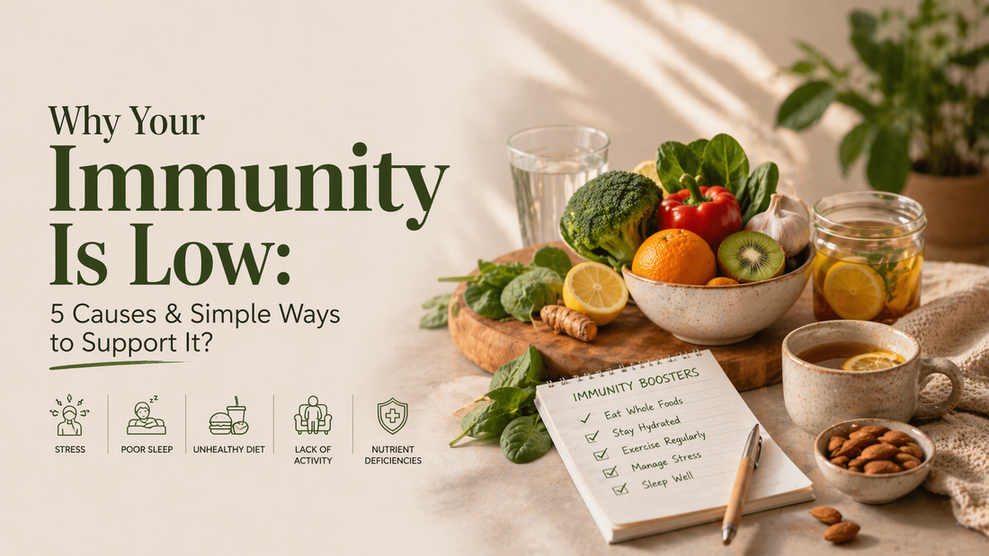 Why Your Immunity Is Low: 5 Causes & Simple Ways to Support It?
