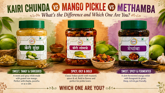 Kairi Chunda vs Mango Pickle vs Methamba: What's the Difference and Which One Are You?