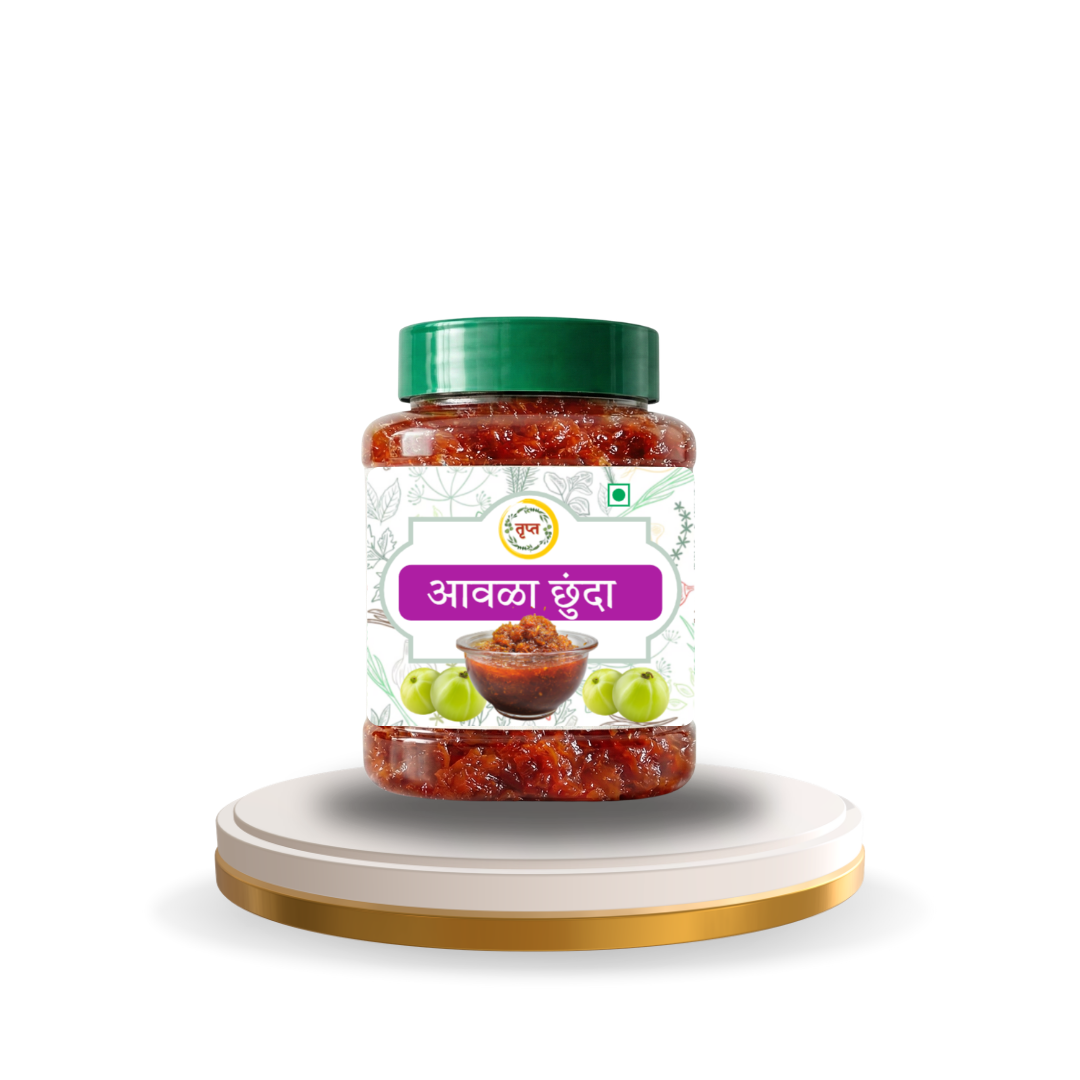 Awla Chunda | Grated Amla Murabba | Spicy Sweet Gooseberry Relish