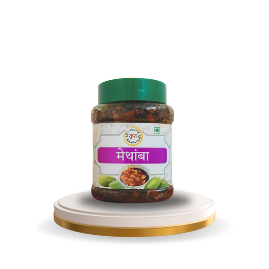Trupta Foods Kairi Methamba — sweet tangy Maharashtrian raw mango relish 